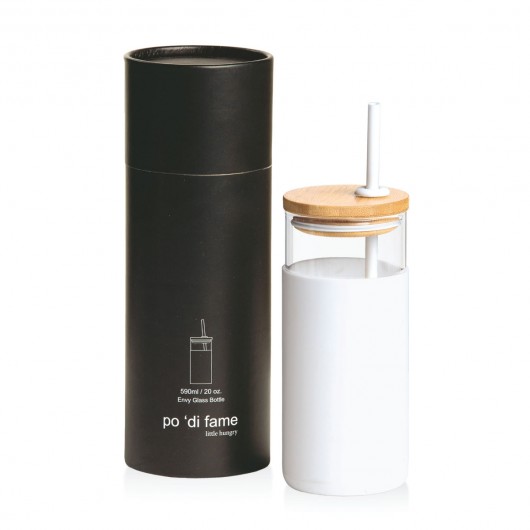 Envy Glass Bottles White